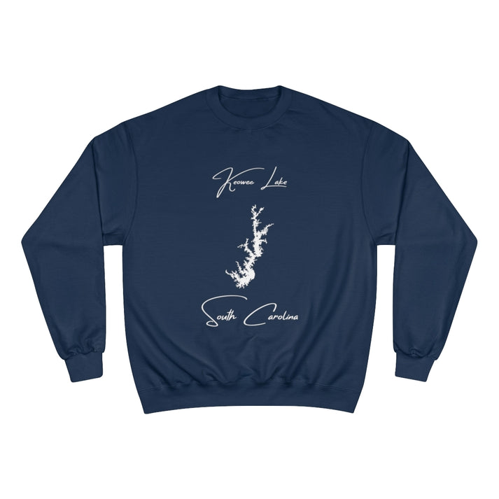 South  Carolina  Keowee  Lake  Sweatshirt  front  position  view  from  front  navy.webp