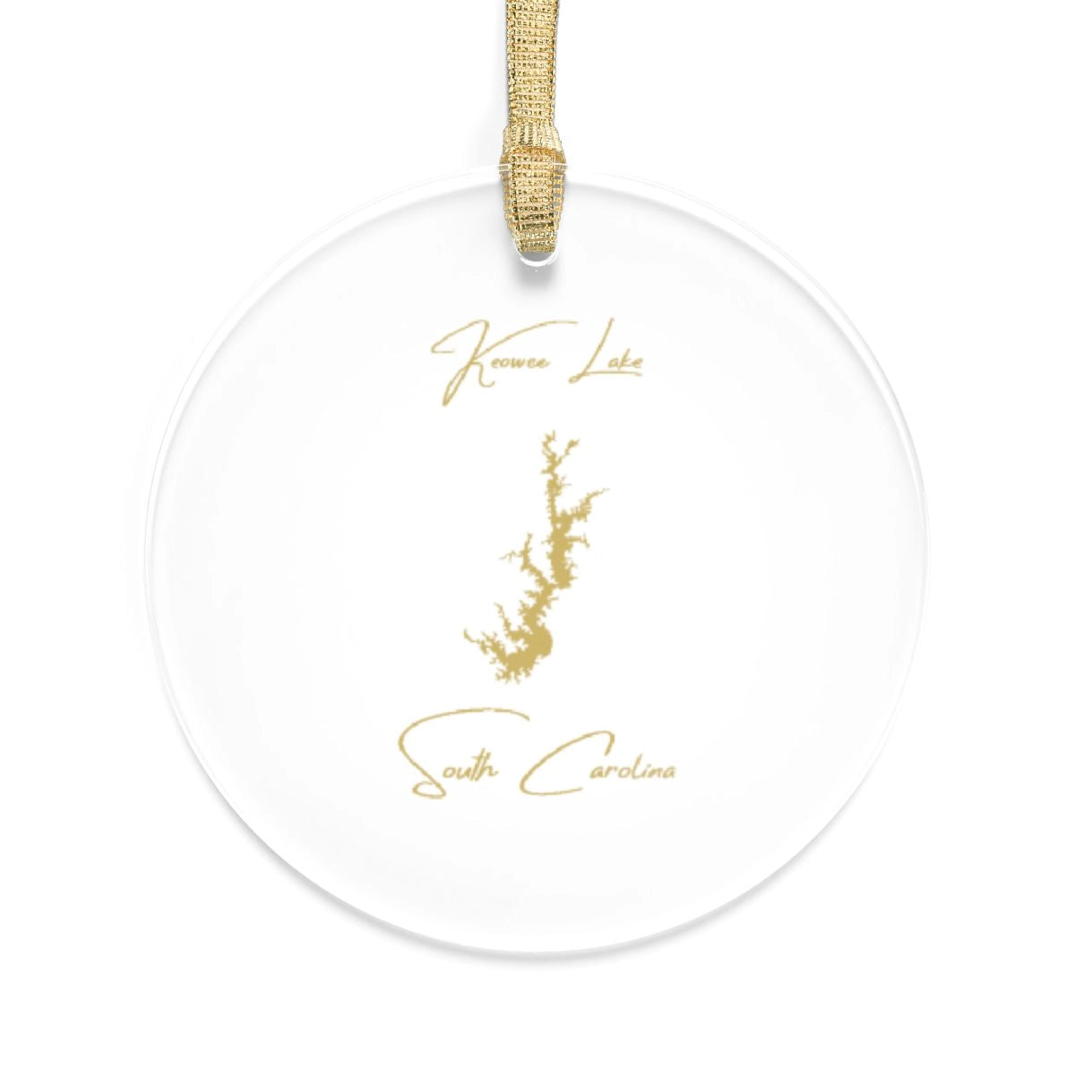 South  Carolina  Keowee  Lake  Tree  Ornament  other  position  view  from  front  round.webp