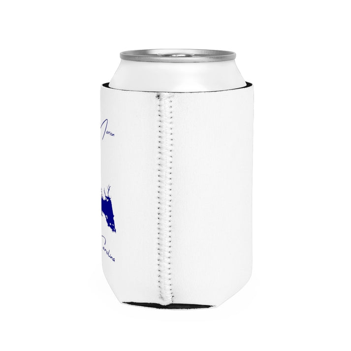 South  Carolina  Lake  Marion  Can  Koozie  all  position  view  from  right  white.webp