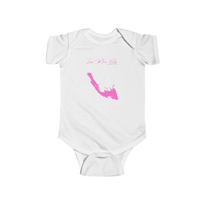 South  Carolina  Lake  Marion  Onesie  front  position  view  from  front  white.webp
