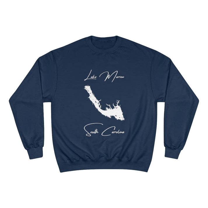 South  Carolina  Lake  Marion  Sweatshirt  front  position  view  from  front  navy.webp