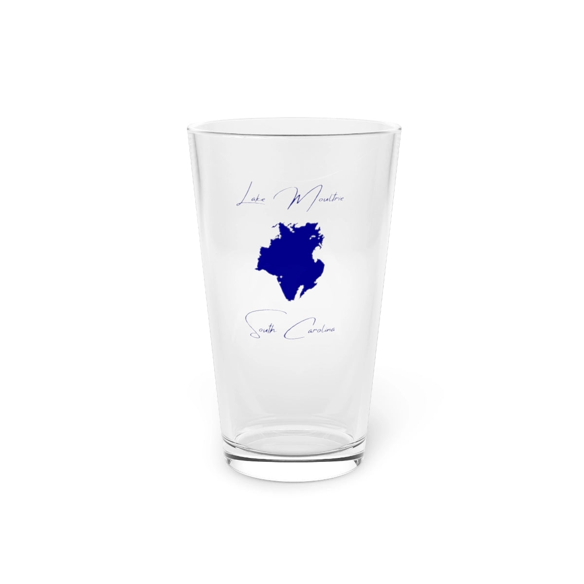 South  Carolina  Lake  Moultrie  16oz  Pint  Glass  front  position  view  from  front  16oz.webp