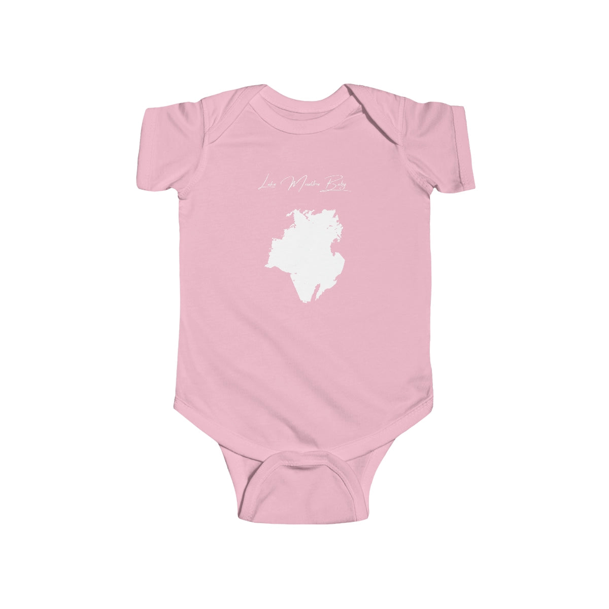 South  Carolina  Lake  Moultrie  Onesie  front  position  view  from  front  pink.webp