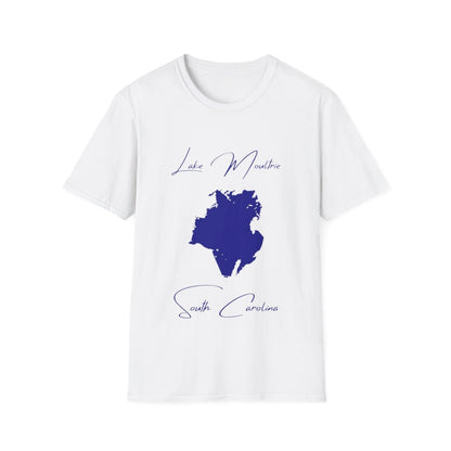 South  Carolina  Lake  Moultrie  T-shirt  front  position  view  from  front  white.webp