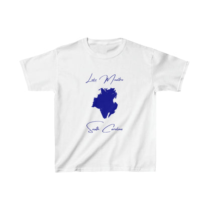 South  Carolina  Lake  Moultrie  Youth  T-shirt  front  position  view  from  front  white.webp