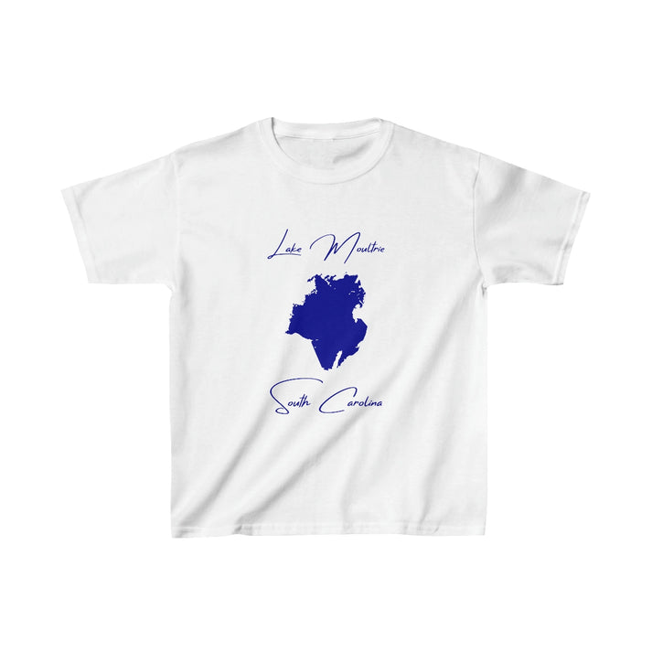 South  Carolina  Lake  Moultrie  Youth  T-shirt  front  position  view  from  front  white.webp
