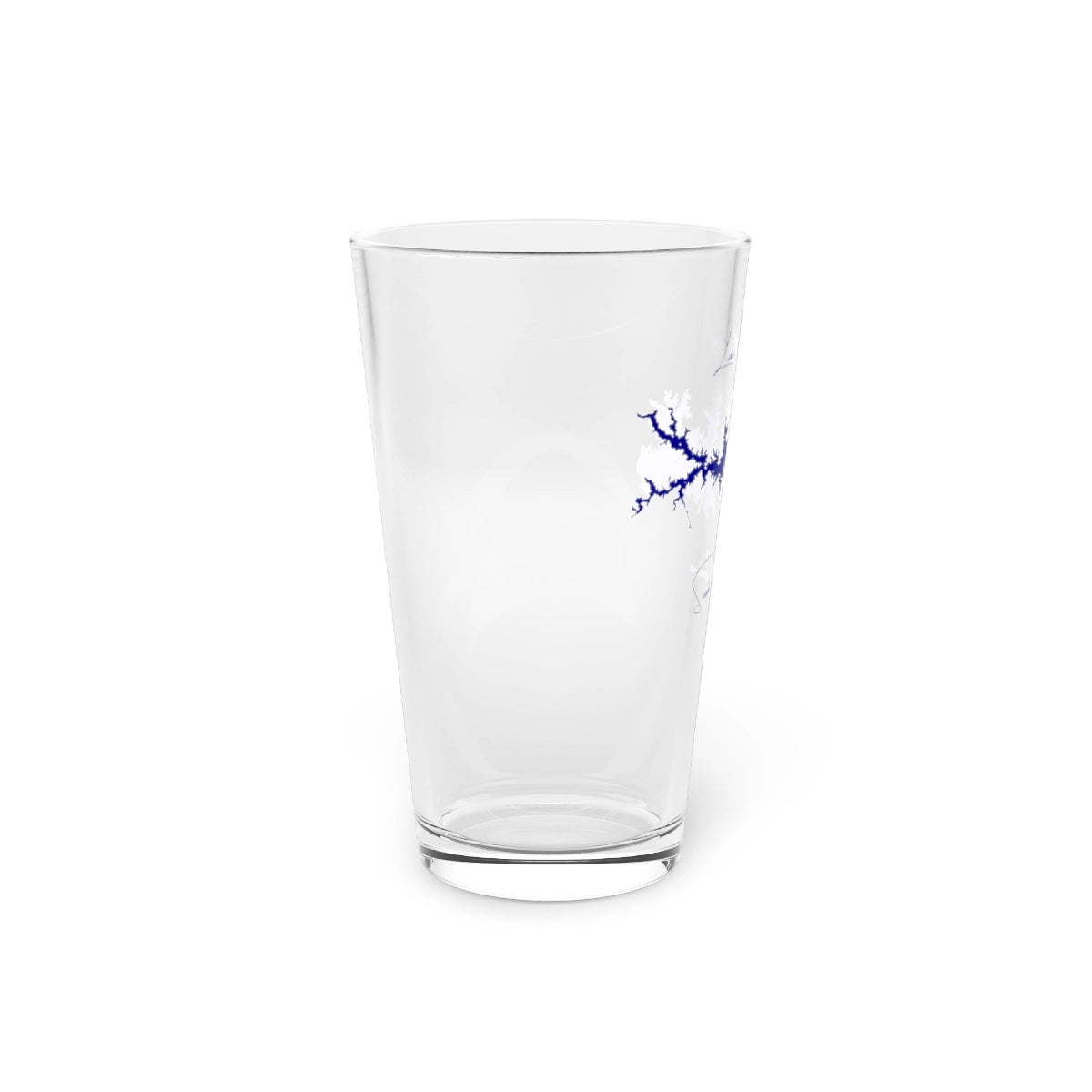 South  Carolina  Lake  Murray  16oz  Pint  Glass  front  position  view  from  left  16oz.webp