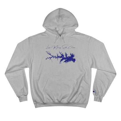 South  Carolina  Lake  Murray  Hoodie  front  position  view  from  front  light  steel.webp