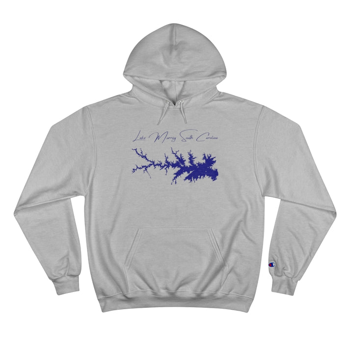 South  Carolina  Lake  Murray  Hoodie  front  position  view  from  front  light  steel.webp