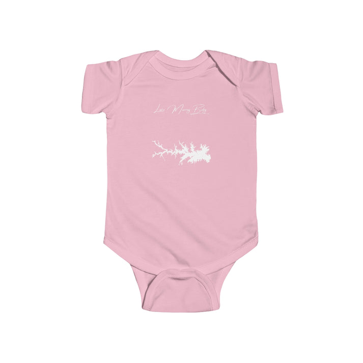 South  Carolina  Lake  Murray  Onesie  front  position  view  from  front  pink.webp