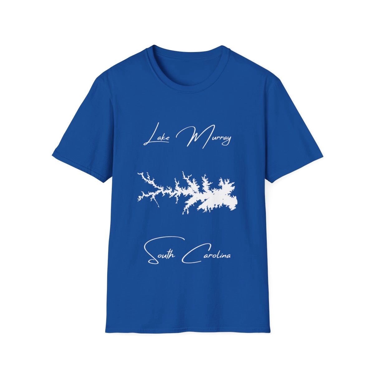 South  Carolina  Lake  Murray  T-shirt  front  position  view  from  front  royal.webp