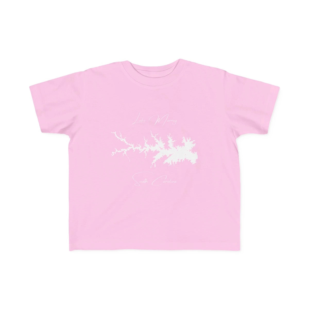 South  Carolina  Lake  Murray  Toddler  T-shirt  front  position  view  from  front  pink.webp