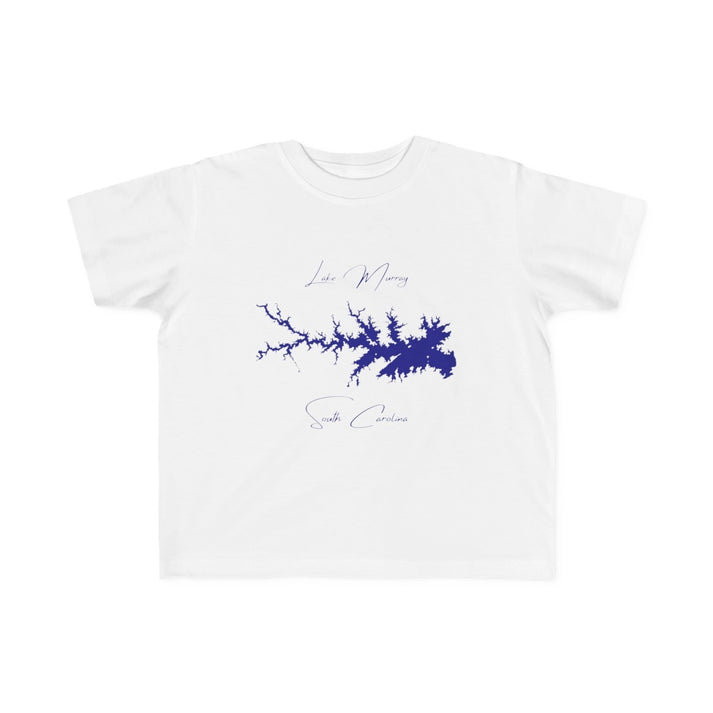 South  Carolina  Lake  Murray  Toddler  T-shirt  front  position  view  from  front  white.webp