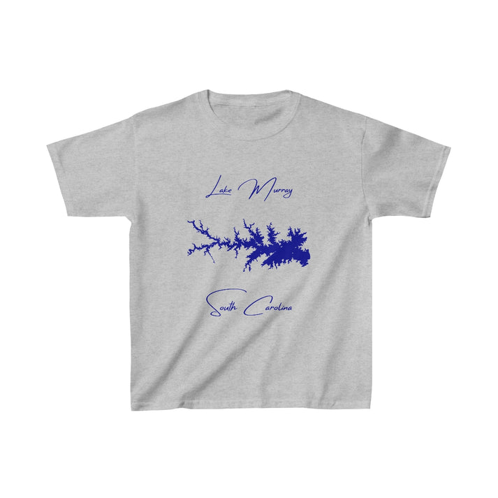 South  Carolina  Lake  Murray  Youth  T-shirt  front  position  view  from  front  sport  grey.webp