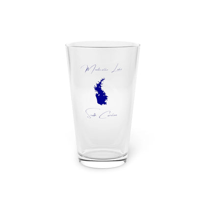 South  Carolina  Monticello  Lake  16oz  Pint  Glass  front  position  view  from  front  16oz.webp