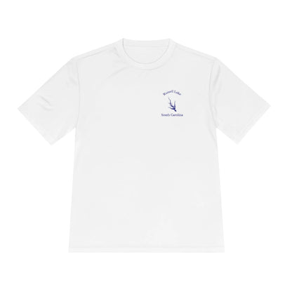 South  Carolina  Russell  Lake  Moisture  Wicking  Tee  front  position  view  from  front  white.webp
