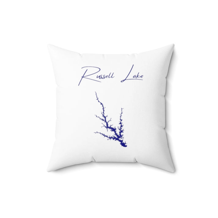 South  Carolina  Russell  Lake  Pillow  front  position  view  from  back  16  x  16.webp