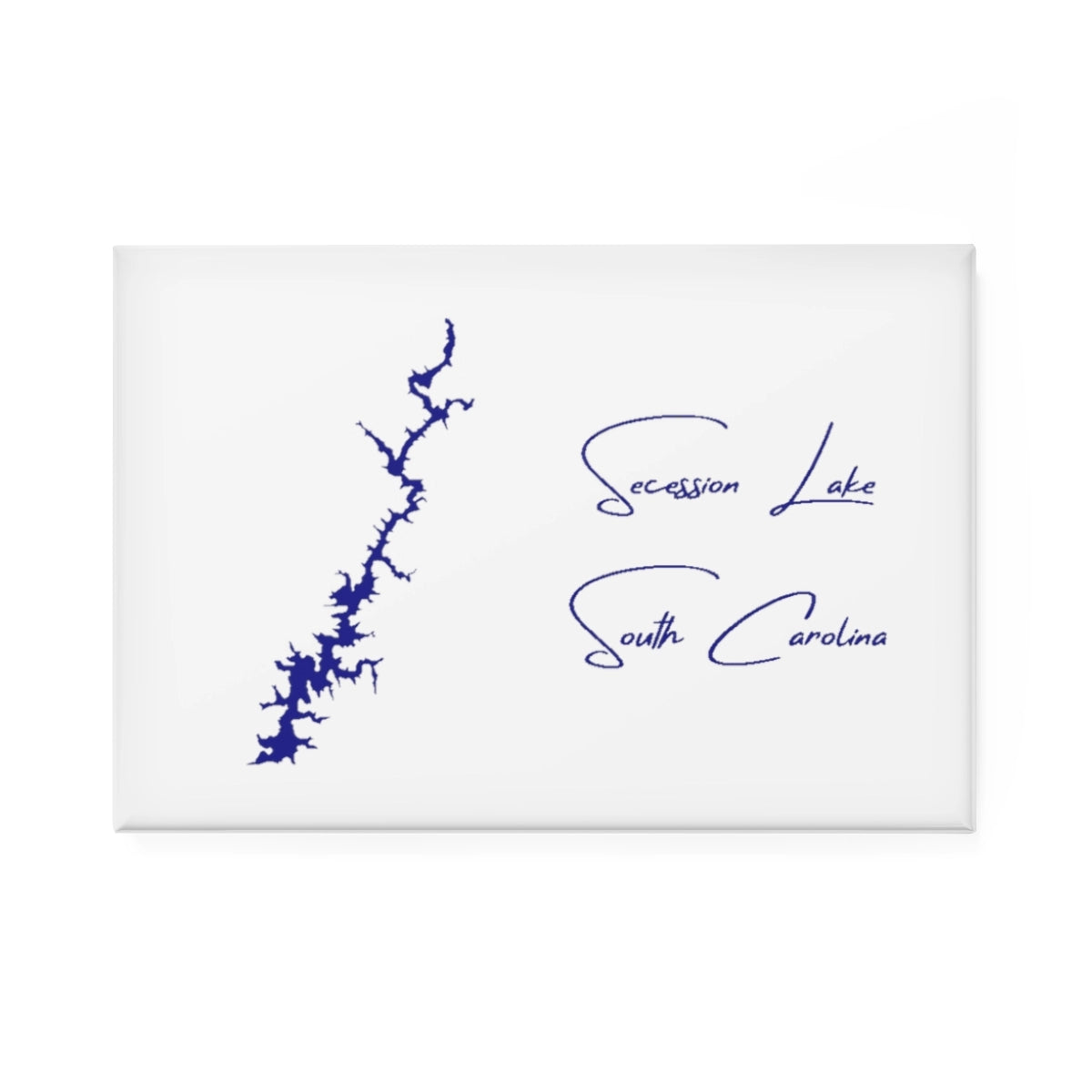South  Carolina  Secession  Lake  Magnet  front  position  view  from  front  2  x  3.webp