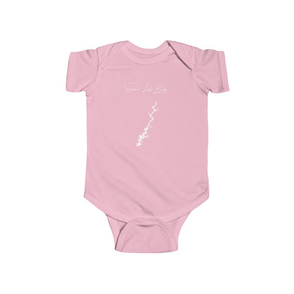 South  Carolina  Secession  Lake  Onesie  front  position  view  from  front  pink.webp