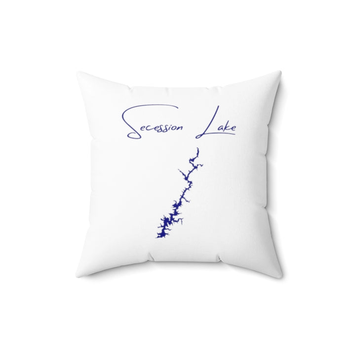 South  Carolina  Secession  Lake  Pillow  front  position  view  from  back  16  x  16.webp