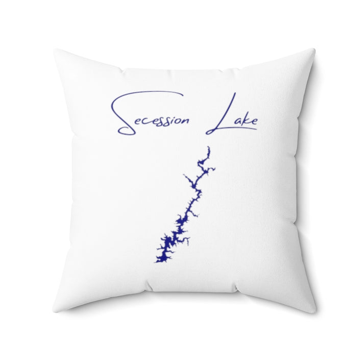 South  Carolina  Secession  Lake  Pillow  front  position  view  from  back  20  x  20.webp