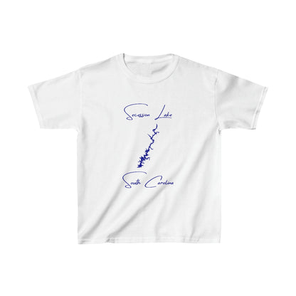 South  Carolina  Secession  Lake  Youth  T-shirt  front  position  view  from  front  white.webp