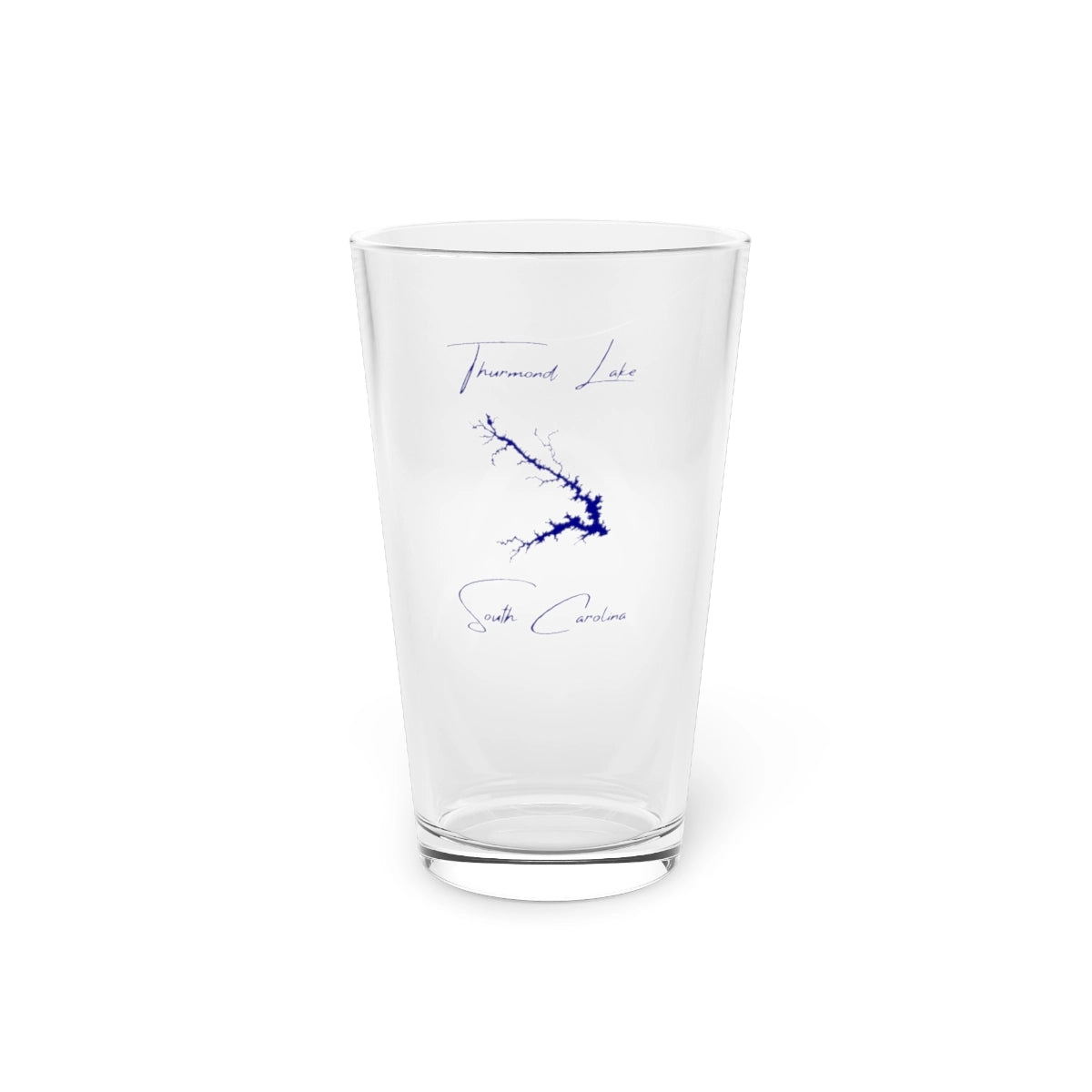 South  Carolina  Thurmond  Lake  16oz  Pint  Glass  front  position  view  from  front  16oz.webp
