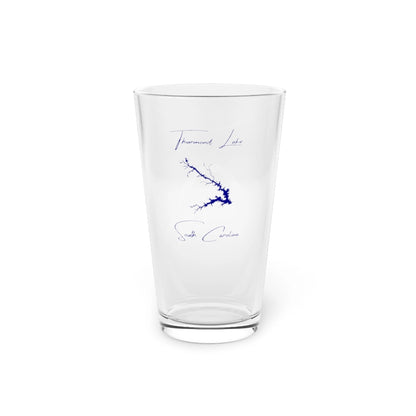 South  Carolina  Thurmond  Lake  16oz  Pint  Glass  front  position  view  from  front  16oz.webp