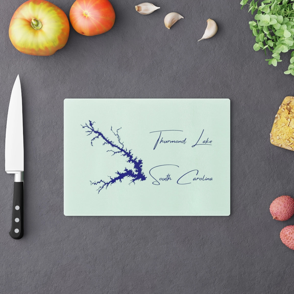 South  Carolina  Thurmond  Lake  Cutting  Board  other  position  view  from  context-2  small.webp