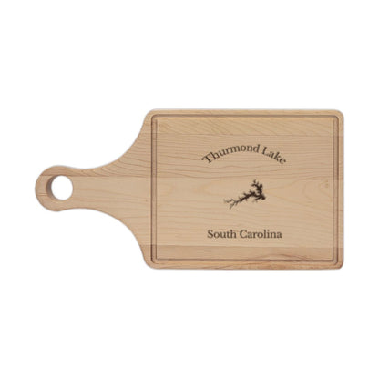 South  Carolina  Thurmond  Lake  Engraved  Cutting  Board  front  position  view  from  front  maple.webp