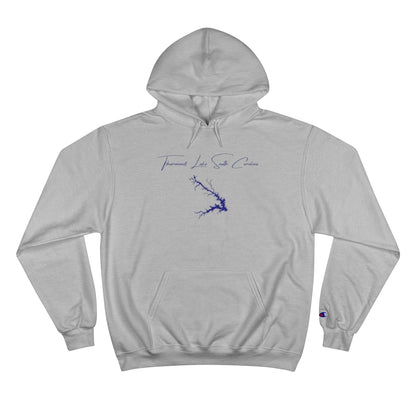 South  Carolina  Thurmond  Lake  Hoodie  front  position  view  from  front  light  steel.webp