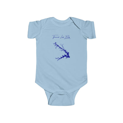 South  Carolina  Thurmond  Lake  Onesie  front  position  view  from  front  light  blue.webp