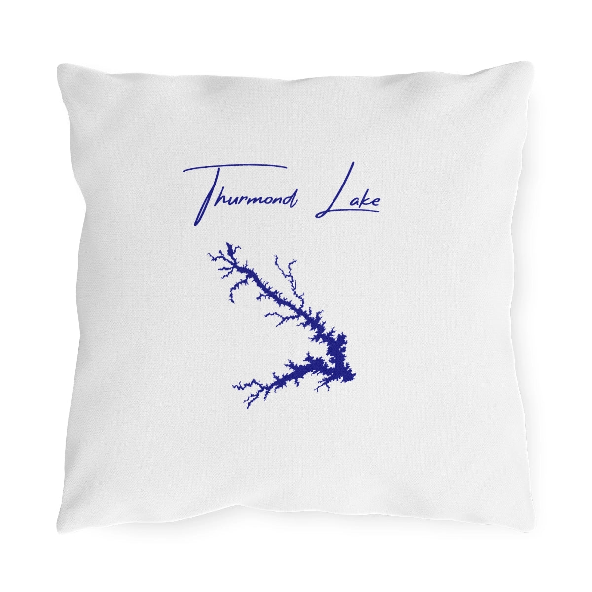 South  Carolina  Thurmond  Lake  Outdoor  Pillow  front  position  view  from  front  16  x  16.webp