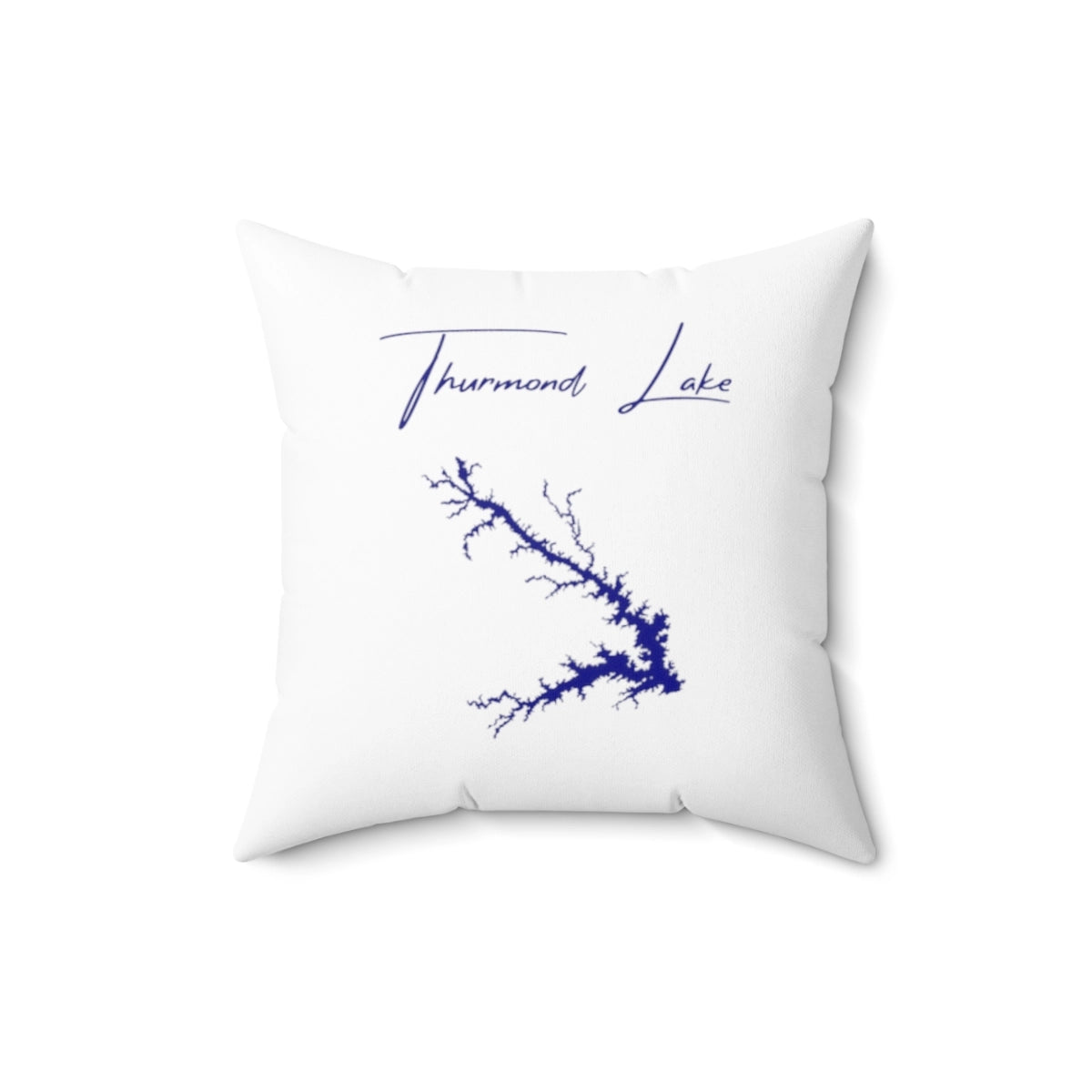 South  Carolina  Thurmond  Lake  Pillow  front  position  view  from  back  16  x  16.webp