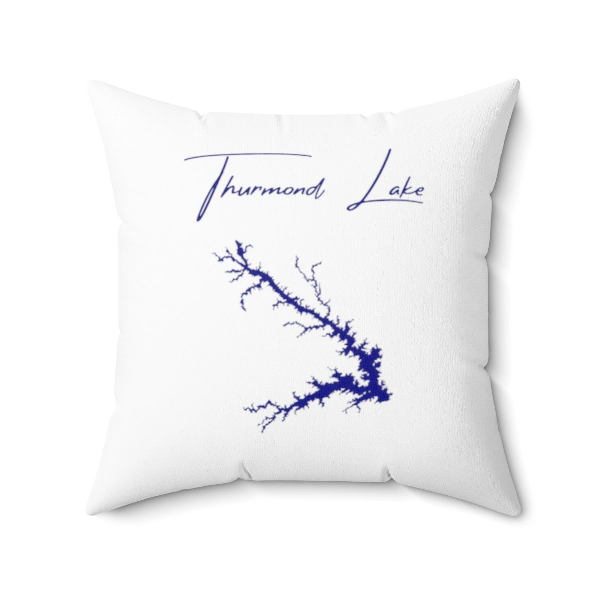 South  Carolina  Thurmond  Lake  Pillow  front  position  view  from  back  20  x  20.webp