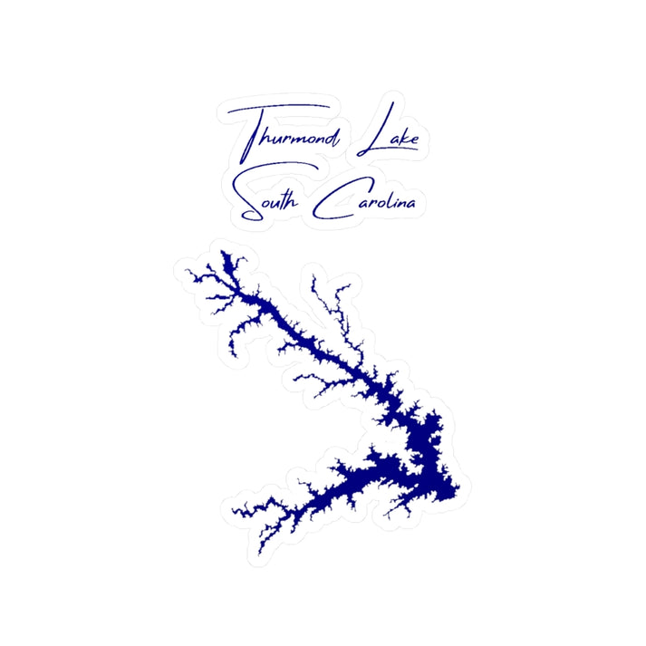 South  Carolina  Thurmond  Lake  Vinyl  Decal  other  position  view  from  front  4  x  6.webp