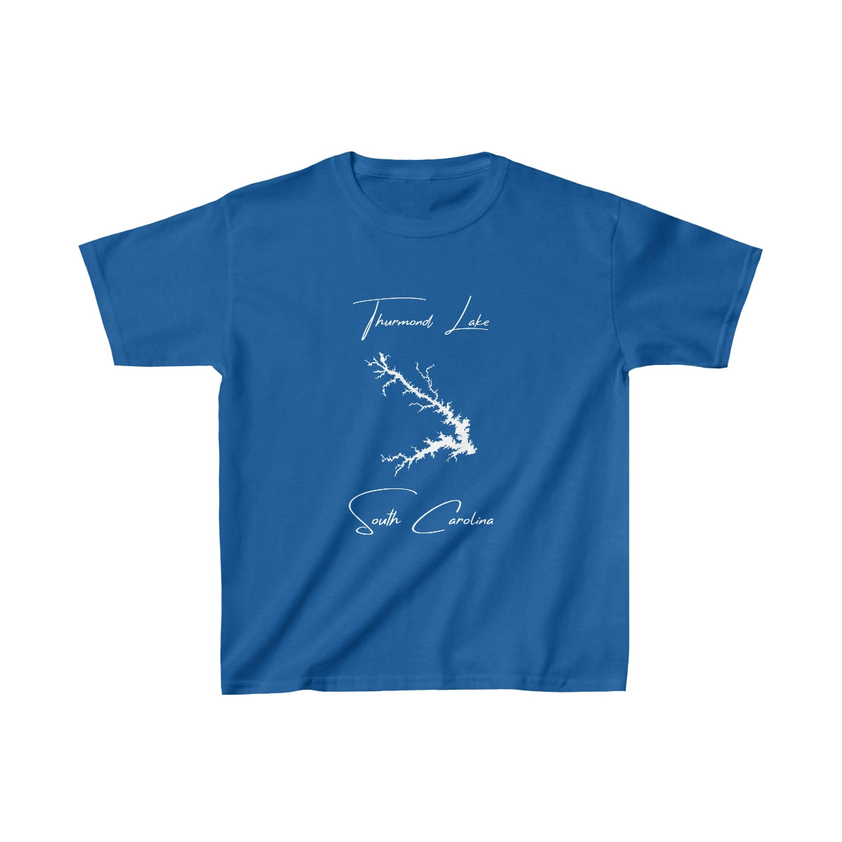 South  Carolina  Thurmond  Lake  Youth  T-shirt  front  position  view  from  front  royal.webp