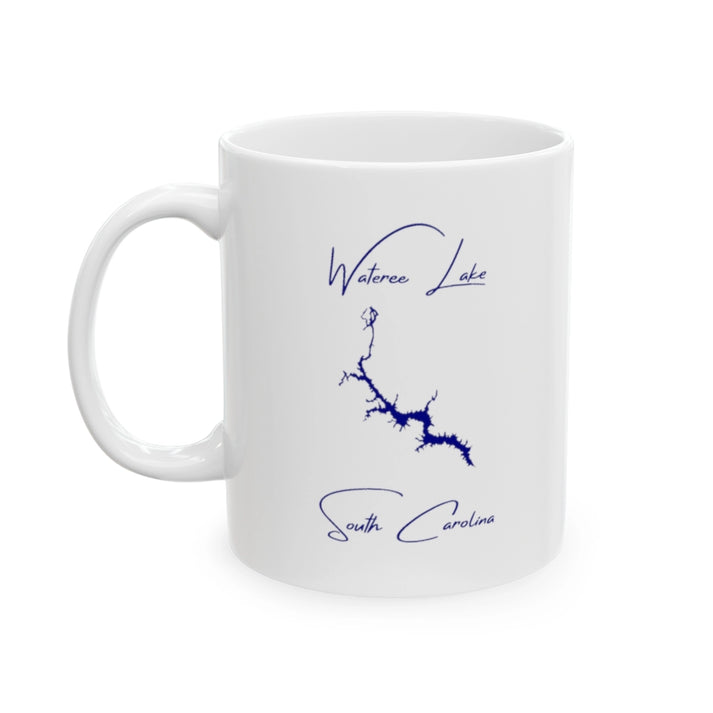 South  Carolina  Wateree  Lake  Ceramic  Mug  other  position  view  from  left  11oz.webp