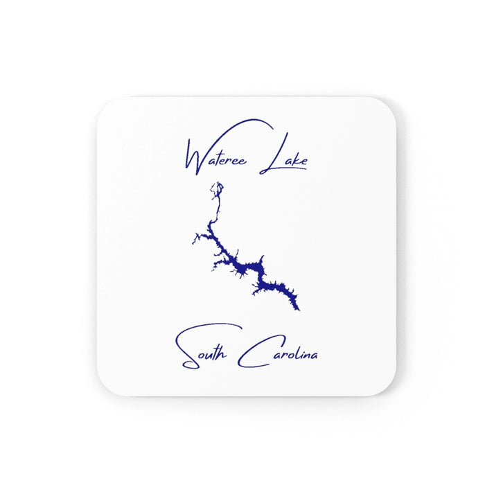 South  Carolina  Wateree  Lake  Coaster  Set  front  position  view  from  front  3.75  x  3.75.webp