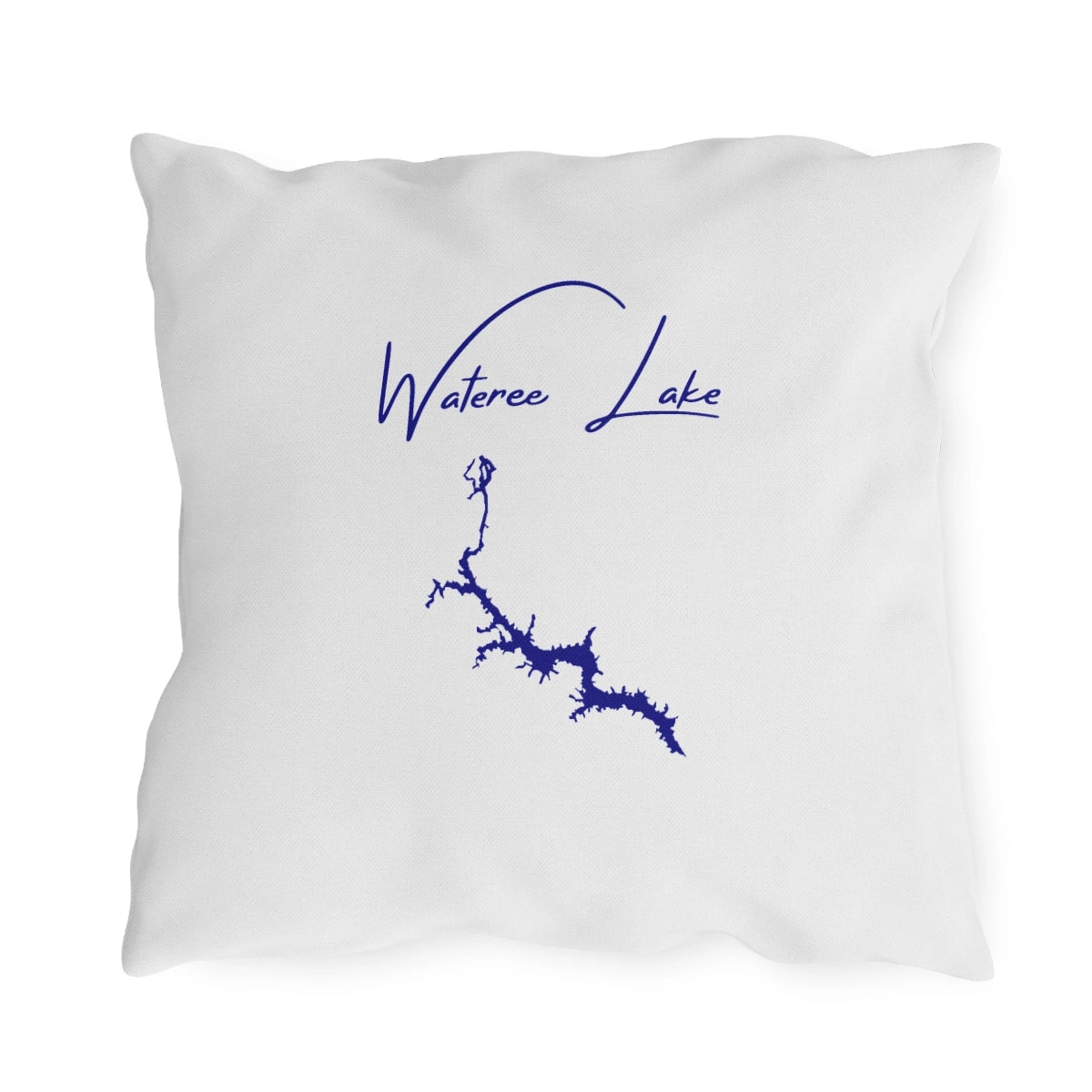 South  Carolina  Wateree  Lake  Outdoor  Pillow  back  position  view  from  back  18  x  18.webp