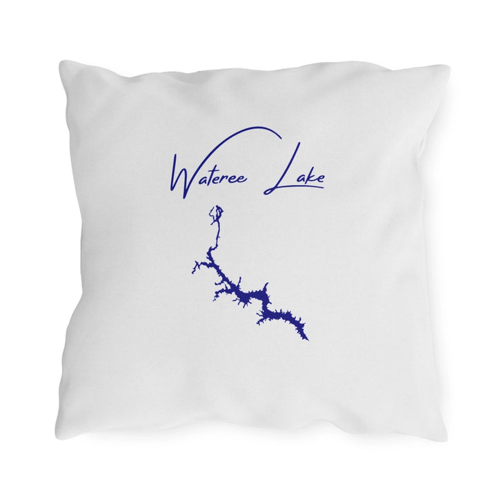 South  Carolina  Wateree  Lake  Outdoor  Pillow  back  position  view  from  back  18  x  18.webp