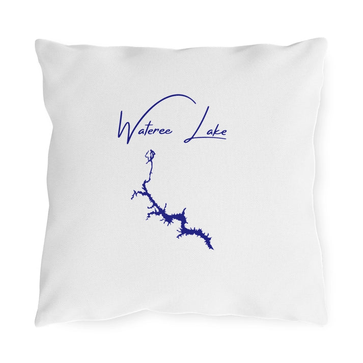 South  Carolina  Wateree  Lake  Outdoor  Pillow  front  position  view  from  front  16  x  16.webp