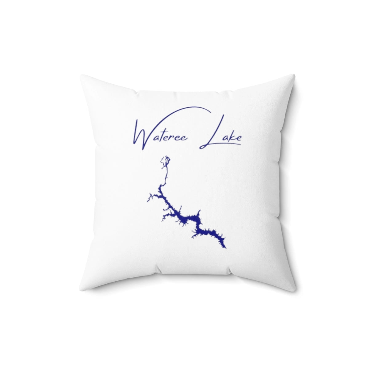 South  Carolina  Wateree  Lake  Pillow  front  position  view  from  back  16  x  16.webp