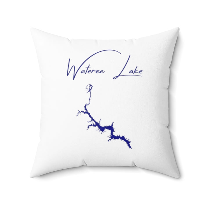 South  Carolina  Wateree  Lake  Pillow  front  position  view  from  back  20  x  20.webp