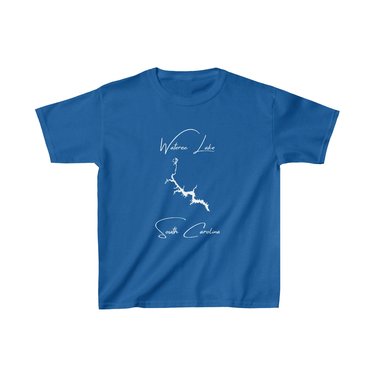 South  Carolina  Wateree  Lake  Youth  T-shirt  front  position  view  from  front  royal.webp