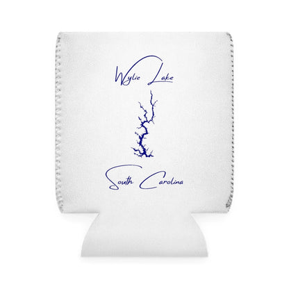 South  Carolina  Wylie  Lake  Can  Koozie  front  position  view  from  front-1  white.webp