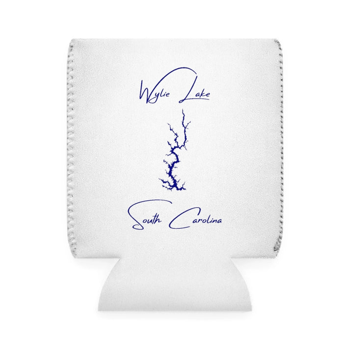 South  Carolina  Wylie  Lake  Can  Koozie  front  position  view  from  front-1  white.webp