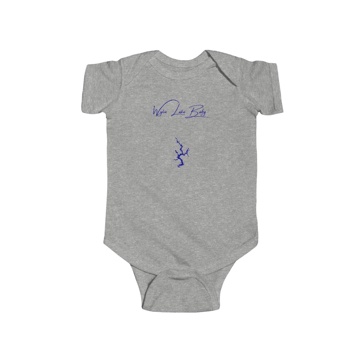 South  Carolina  Wylie  Lake  Onesie  front  position  view  from  front  heather.webp