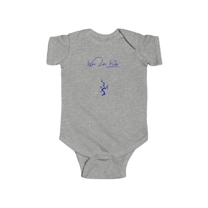 South  Carolina  Wylie  Lake  Onesie  front  position  view  from  front  heather.webp