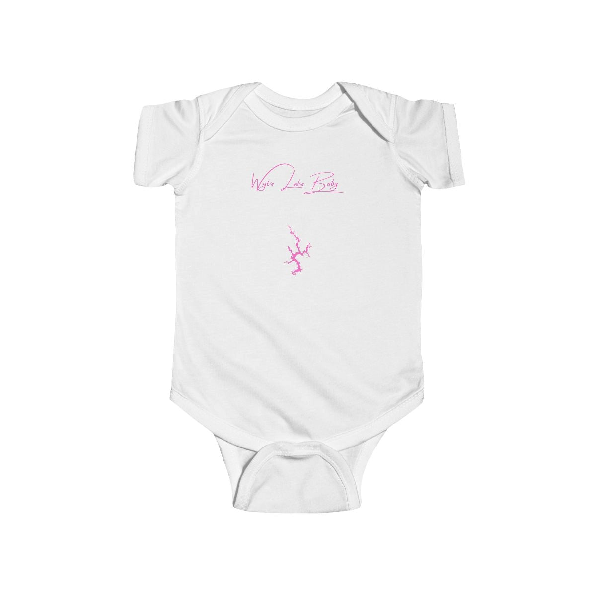 South  Carolina  Wylie  Lake  Onesie  front  position  view  from  front  white.webp